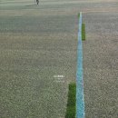 진보생활체육공원 | [작업사례]진보생활체육공원 축구장 인조잔디 유지관리 — 구장 쿠션감 개선 및 클리닝 작업(상반기)