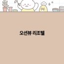 오션뷰 리조텔 | 2025년 최고의 오션뷰 리조텔 추천 꿈같은 바닷가 휴양지