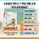 눈높이국어 7세 A단계 7권 수준 및 구성