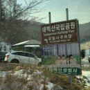 유일사 입구 | 알레 버스 겨울산행 부산에서 태백산 유일사코스 후기