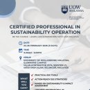 Certified Professional in Sustainability Operation:24– 26 February 2026 이미지