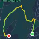 한려주공아파트육교부터 신기아파트2.3단지입구 | 천안 봉서산 새벽등산 후기 쌍용동에서 불당동까지
