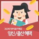 2024년 정부 출산지원금 임신 출산 혜택 총 정리
