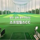일산스프링힐스CC | 일산 실외 골프연습장 스프링힐스CC 방문 후기