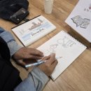 풍경을 담은 아크릴화 클래스 이미지