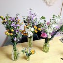 힐링 꽃꽃이 이미지