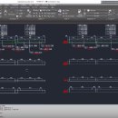 연속보 철근 샵 드로잉 제작 방법 소개 이미지