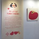 1601 | 라이크디즈1601 갤러리 카페 킴밍 X 그노 My Little Furry Friends 전시 추천 후기