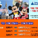 [디즈니랜드&디즈니씨] 자유이용권 5,800엔->4,800엔(성인) 할인티켓 판매 이미지