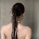 리본헤어 이미지