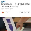 투표지 촬영하다 난동…투표용지 한 장 더 배부 실수도 이미지