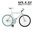 [자전거]★VLLU FIXIE-블루픽시 화이트/에메랄드★팝니다 이미지