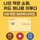 💛 나의 작은 소원, 카드 하나로 이루다 – KB국민 마이위시카드 후기