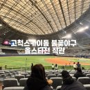 경인로1L | 고척스카이돔 불꽃야구 직관 올스타전 간식 팝업스토어 최수현선수