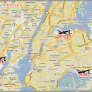 뉴욕 국제공항 구글맵 위치 및 이용법(JFK,라과디아,뉴왁) 이미지