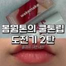 헬시플레저 | 웜톤이 바른 쿨톤 체리? 웨이크메이크 헬시 글로우 밤 : 플레저 발색 &amp; 솔직 후기