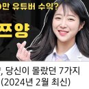 박정원(27 쯔양) 930만 유튜버, 동작구 홍보대사 20240215 인찾外 이미지