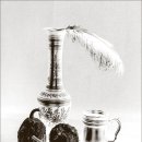 죠지안 왕조 금속화병 정물 - 'Georgian Vase Still Life' 이미지