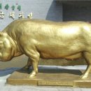 황금돼지동상 이미지