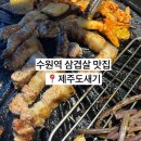 수원역 삼겹살 제주도새기 고기집 오겹살 목살 젓갈볶음밥 후기