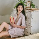 아렌 - 13093 | 울랄라(ULLALA) 잠옷 추천ㅣ러블리한 꽃무늬 여름 홈웨어 슈아렌 반팔 잠옷 후기 (160cm 핏감)