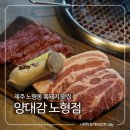제주 노형동 흑돼지 맛집 추천 라마다프라자 맛집 양대감 노형점