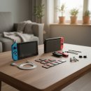 행운PC플러스 | 닌텐도스위치2 케이스 조이콘 위치 고려로 바로 플레이