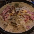 기와우동 | 하양술집 추천! '붉은기와'에서 즐긴 크림 우동 수제비와 양념구이