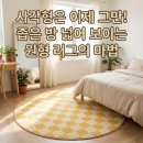 중흥세탁소 | 원형 러그 20대 자취생 5평 좁은 방 포인트 주기 좋은 4월 봄 원형 러그, 컬러풀 레트로 무드 스타일링...