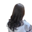 김송정머리터 설운옥 선생님 20년 단골 고객님의 볼륨매직셋팅 펌 이미지