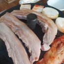 솥뚜껑 삼겹살 이미지