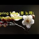 매화 2 & Spring Song (봄 노래) / Mendelssohn & photo by 모모수계 이미지