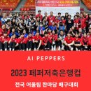 2023페퍼저축은행컵배구대회 실버부. 좌식배구. 추가접수안내 이미지