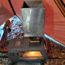 뉴프로 | 우드앤번 흡출기 오토플로우와 뉴프로s난로 캠핑장 사용후기