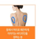 브래지어라인 견갑골 살 폼롤러로 빠질 수 있나요? 이미지