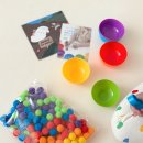 자기만의 색깔찾기 | 바니그라운드 폼폼이 분류컵 놀이키트로 수 세기 색깔인지까지 내돈내산 21개월 아기 솔직후기