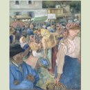 [명작 속 의학] 카미유 피사로(Camille Pissarro의 ‘수산시장, 디에프: 회색 날씨, 아 이미지