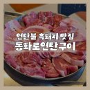 골목길연탄돼지갈비장 | 제주 연동 고깃집 '동화로연탄구이', 제주공항 근처 연탄불 흑돼지 맛집
