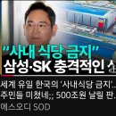 한국의 ‘사내식당 금지’ 500조원 날릴 판인 삼성 SK 2025.5.5.sod外 이미지