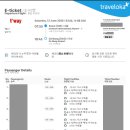 트래블로그로 가성비 항공 예약하기(티웨이+에어서울, 이티켓 확인 방법), 티웨이 기내수화물 규정 10kg