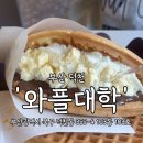 와플대학덕천캠퍼스 | 부산 덕천 맛집 와플이 맛있는 '와플대학' 방문기 [내돈내산]