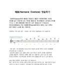배음(Harmonic Overtone) 연습하기 이미지