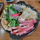 진해 풍호동 맛집, 친환경 버섯 우육순대전골 후기, 정성순대