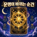 수레와바퀴 | 타로 운명의 수레바퀴, 인생 전환점 신호 오는 순간
