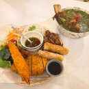 갈비랑국수랑 | 대전 은행동 맛집 화화돈 스페셜 분짜와 특 왕갈비 쌀국수 후기
