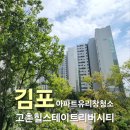 상미로 | 김포 고촌 힐스테이트리버시티 아파트 유리창 청소 후기