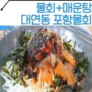 [부산 대연동횟집/포항물회] 쫄깃한 우럭물회에 매운탕 한그릇 낮술가능