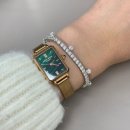 프리테니스 | 여자 테니스팔찌 주얼리추천 캐럿 블랙 테니스 팔찌 인피니티 슬림 3mm 착용 후기