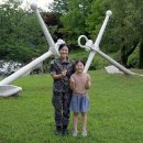 [아주경제] 해군 장교와 딸, 소아암 환자 위해 모발 기증 이미지