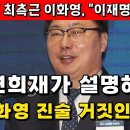 ﻿[변희재] 이화영 진술 번복 "이재명 대북송금 관련있다" 이미지